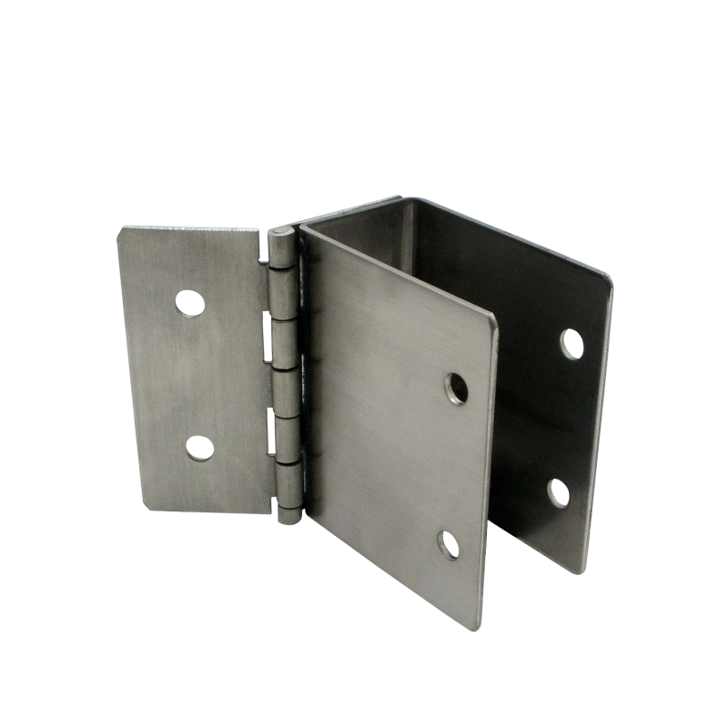 Stamped Stainless Steel, Hinged Bracket For 1" Material - 011135