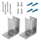 Stamped Stainless Steel, 7/8" Pilaster Pack - 01582
