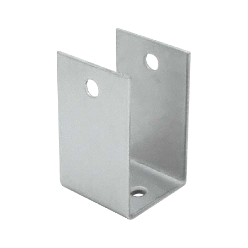 Stamped Stainless Steel, X-High "U" Bracket For 1" Material - 0192