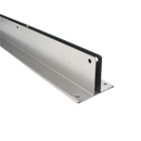 Stamped Stainless Steel, 2 Ear 1/2" x 57" Full Length Bracket - 0267