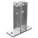 Stamped Stainless Steel, X-Heavy 2 Ear Urinal Screen Bracket for 7/8" Material - 0432