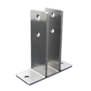 Stamped Stainless Steel, X-Heavy 2 Ear Urinal Screen Bracket For 1-1/4" Material - 0434