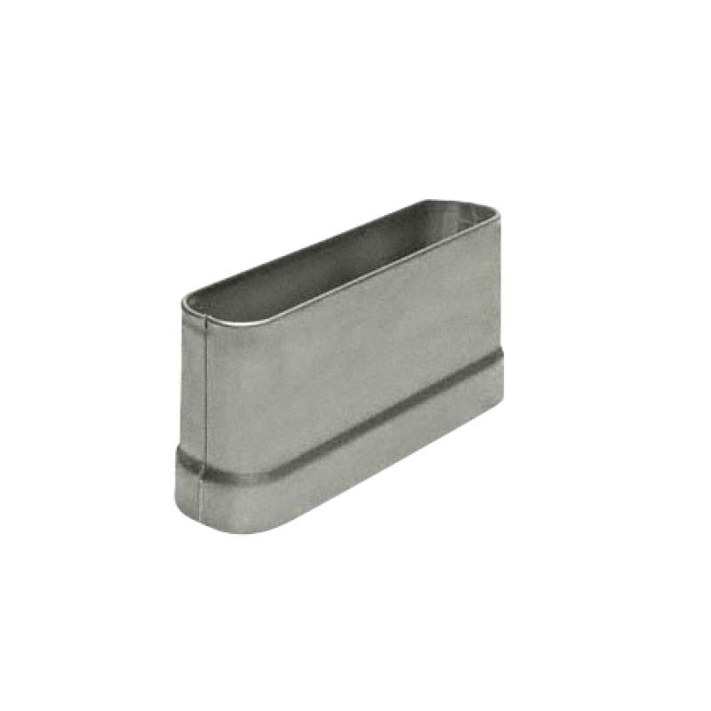 Toilet Compartment Pilaster Shoe Stainless Steel 3" H X 8" W High for Baked Enamel Pilasters 06108