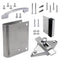 FIX-IT-KIT - Restroom Stall Door Converts Concealed Latch To Slide Latch Operation Outswing 111170