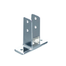 Chrome Plated Zamac, Two Ear Urinal Screen Bracket for 1" Material - 1128