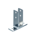 Chrome Plated Zamac, Two Ear Urinal Screen Bracket for 1-1/4" Material - 1133