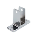 Toilet Compartment, Chrome Plated, Two Ear Wall Bracket For 7/8" Material - 1163