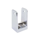 Chrome Plated Zamac, X-High "U" Bracket for 1-1/4" Material - 1195