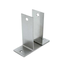 Stamped Stainless Steel, X-High Wall Bracket 1339