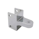 Chrome Plated Zamac, Door Hinge Top Bracket For 1-1/4" Square Pilaster - 1381