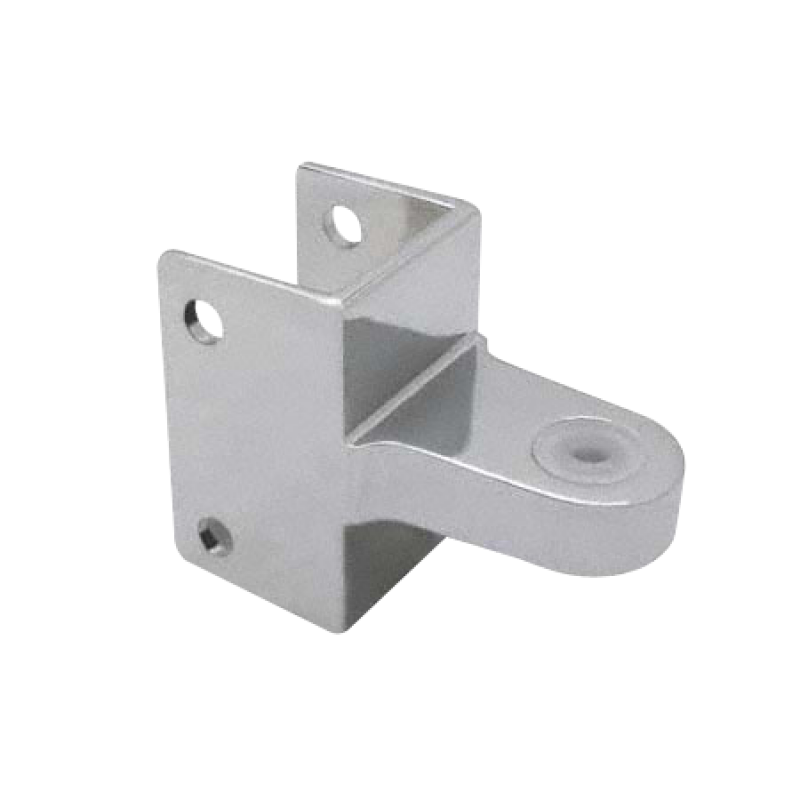 Chrome Plated Zamac, Door Hinge Top Bracket For 1-1/4" Square Pilaster - 1381