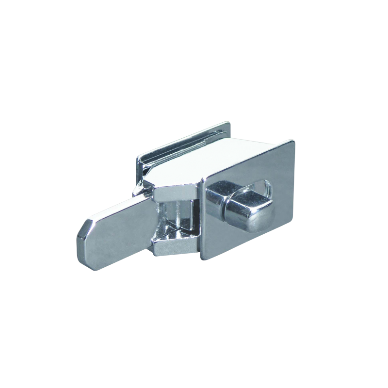 Restroom Compartment, Chrome Plated, Concealed Mount, Slide Latch  1424