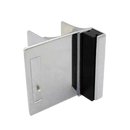 Toilet Compartment Chrome Plated Inswing Strike and Keeper for Slide Latch 1531