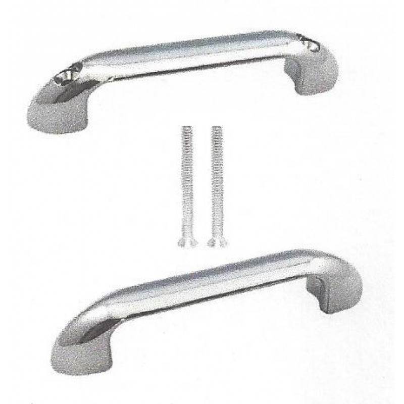 Chrome Plated Door Pulls Back To Back W/Fasteners 15440