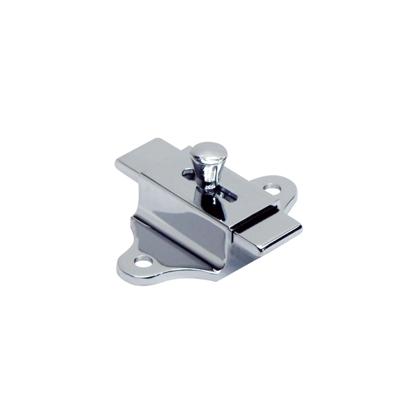 Restroom Partition Chrome Plated 2-5/8" Surface Mount Slide Latch 1654