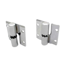 Chrome Plated Brass, Surface Mounted Door Hinges 2701