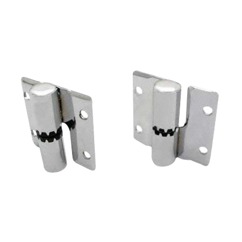 Chrome Plated Brass, Surface Mounted Door Hinge 2714