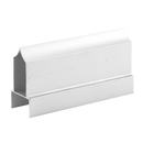 Restroom Compartment Extruded Aluminum Headrail, 8-1/2' Lengths 38005