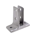 Cast Stainless Steel Urinal Screen Bracket for 1/2" Material - 4148