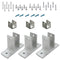 Cast Stainless Steel, 2 Ear Panel Pack, 3 Brackets For 7/8" Material - 41515