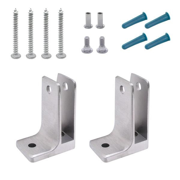 Cast Stainless Steel, 1 Ear Pilaster Pack For 1/2" Material 41519