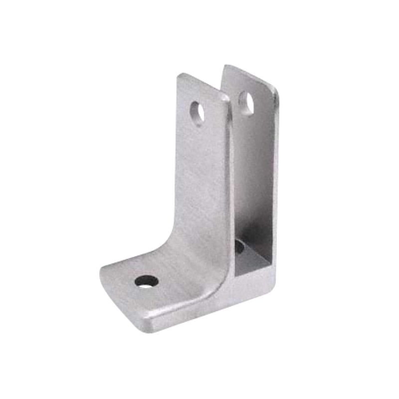 Cast Stainless Steel, One Ear Wall Bracket For 1/2" Material - 4157