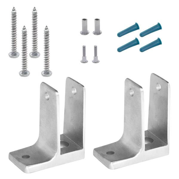 Cast Stainless Steel, 1 Ear Pilaster Pack For 3/4" Material 41581