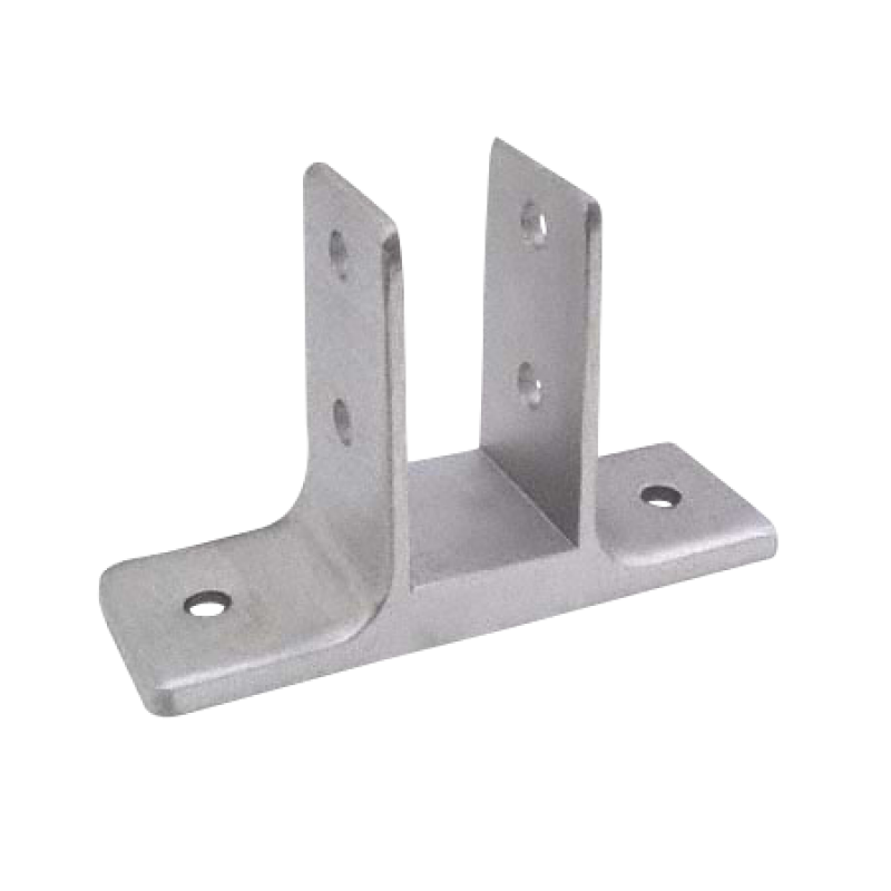 Cast Stainless Steel, Urinal Screen Bracket for 1" Material - 4161