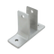 Cast Stainless Steel To Ear Wall Bracket for 7/8" Material - 4163