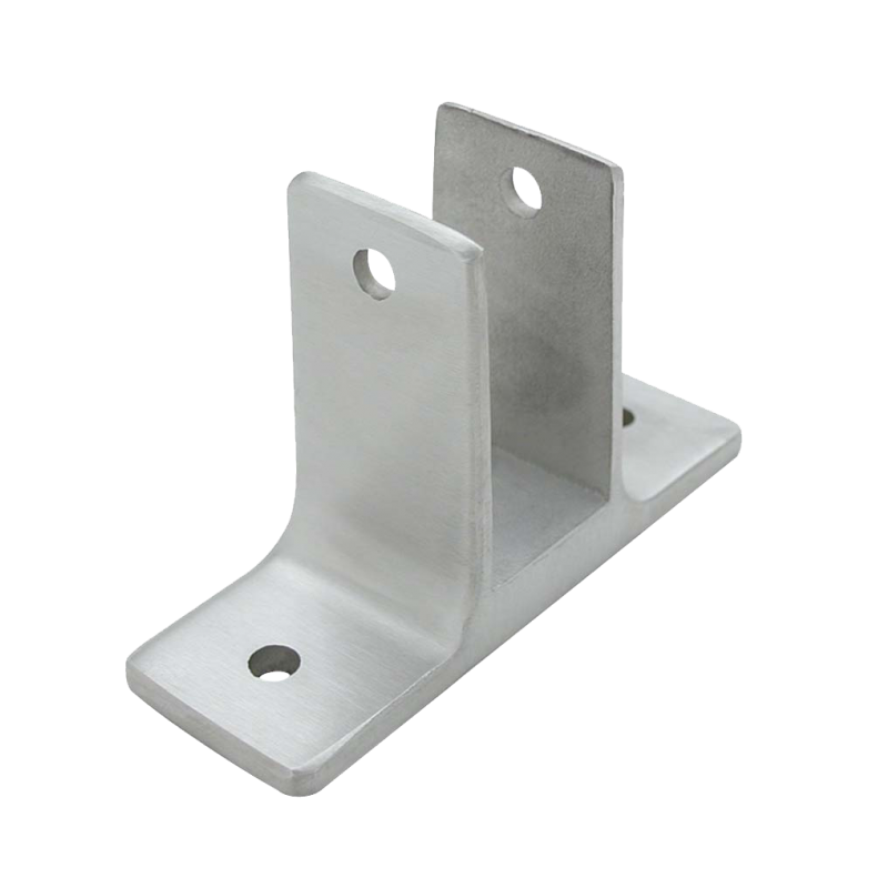 Cast Stainless Steel To Ear Wall Bracket for 7/8" Material - 4163
