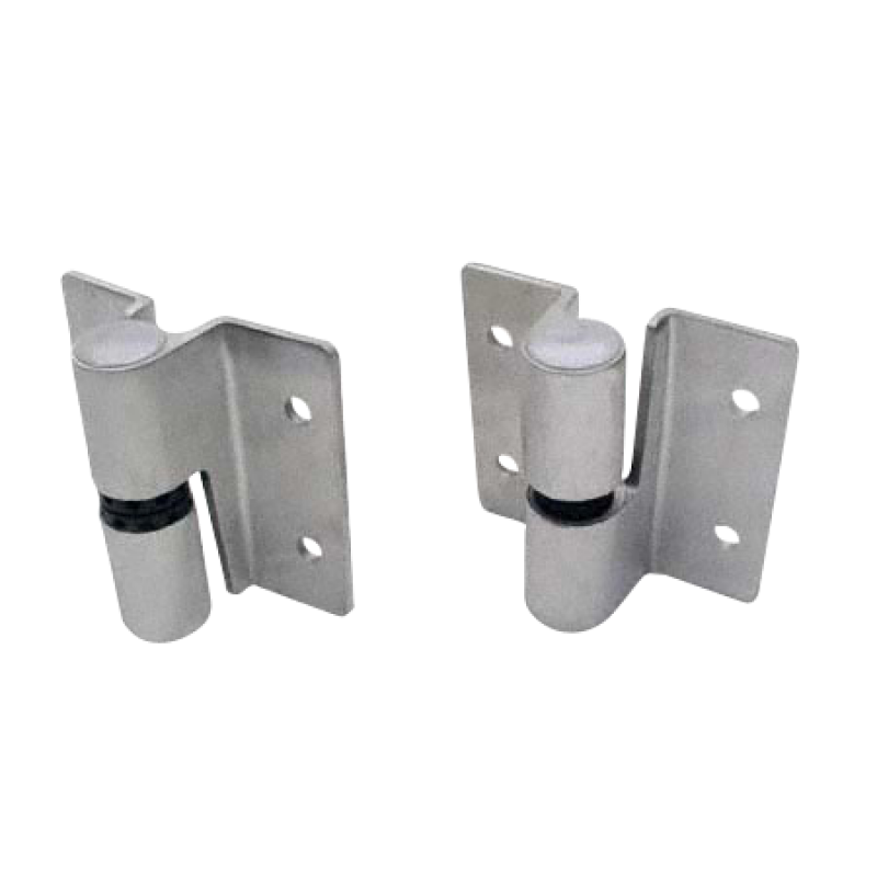 Stainless Steel Satin, Surface Mounted Door Hinges - 4711