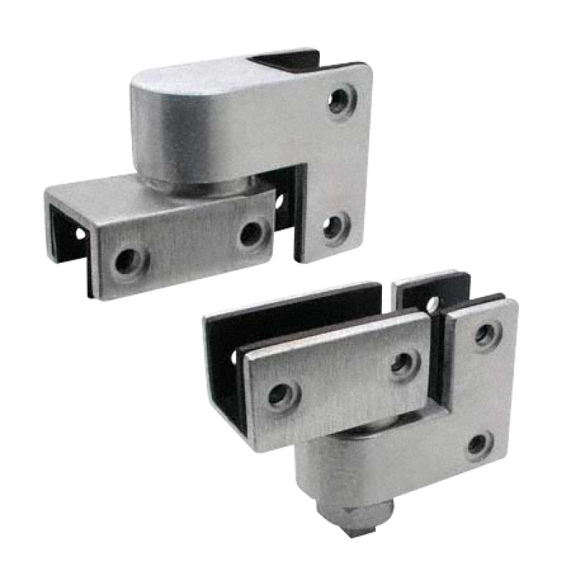 Cast Stainless Steel, Wraparound Pivot Hinge For 3/4" and 1" Material - 4781