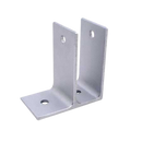 Extruded Aluminum, One Ear Wall Bracket For 1" Material - 5176
