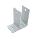 Bathroom Partition Aluminum 1 Ear Wall Bracket - 5184
