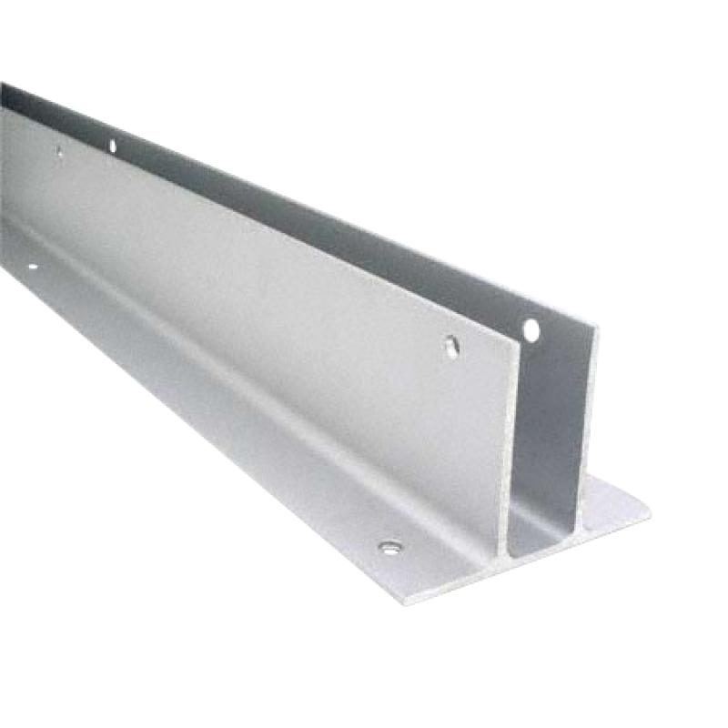 Extruded Aluminum 57-1/2" Two Ear Wall Bracket For 1" Material - 5234