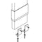 Pilaster Post Anchoring Pack for 1" and Larger Posts 53041