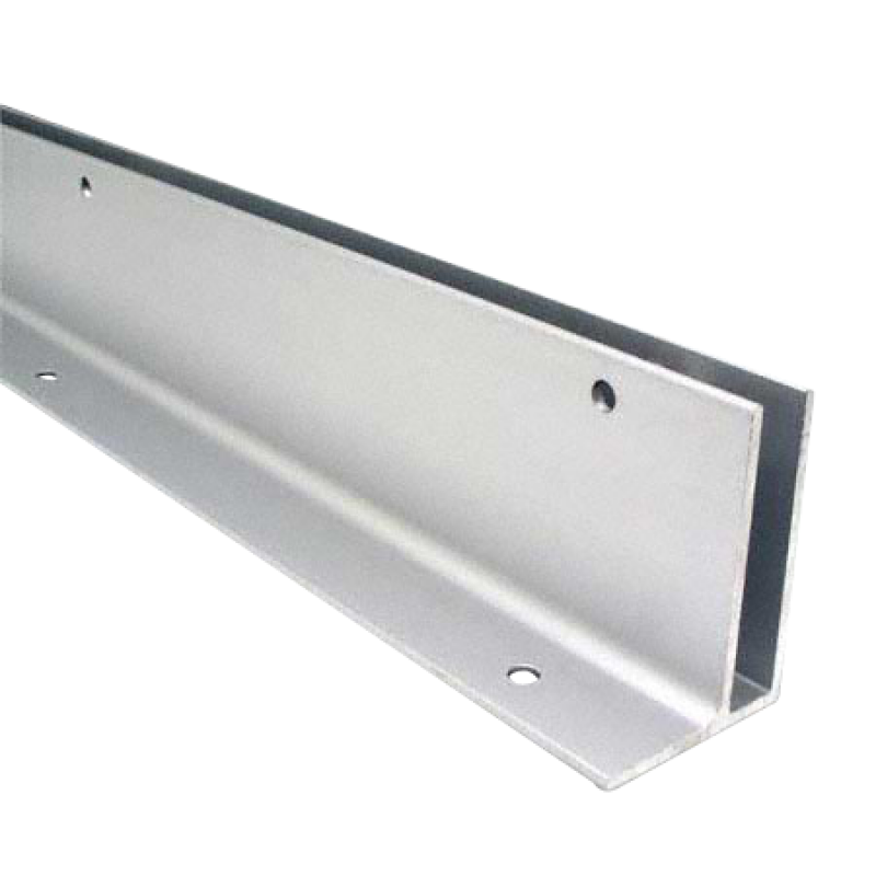 Extruded Aluminum 57-1/2" One Ear Wall Bracket For 1/2" Material - 5439