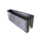 12" W X 3" H, For 1-1/4" Partition Material, Stainless Steel, Open Ended (SPLIT) Pilaster Shoe 63212