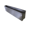 14" W X 3"H, For 1-1/4" Partition Material, Stainless Steel, Open Ended (SPLIT) Pilaster Shoe 63214