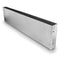 22" W X 4"H, For 1" Partition Material, Stainless Steel, Open-End, Pilaster Anchor Style Shoe 64422