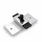 Toilet Compartment, Brite-Dip Aluminum, Surface Mounted Slide latch Straight Bar 9505