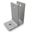 Extruded Aluminum, One Ear Wall Bracket For 3/4" Material - 5164