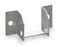 Chrome Plated Zamac, Headrail Wall Bracket 1-1/4" - 0257
