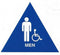 Royal Blue Series - Men's and Women's ADA Bathroom Sign Pack - SURBMW